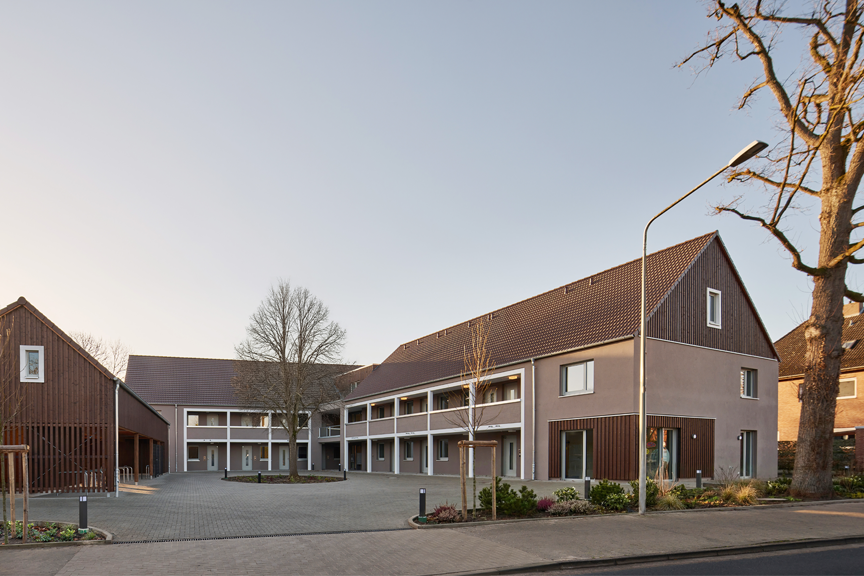 Ansicht 1 Wohnhof Hauptstraße