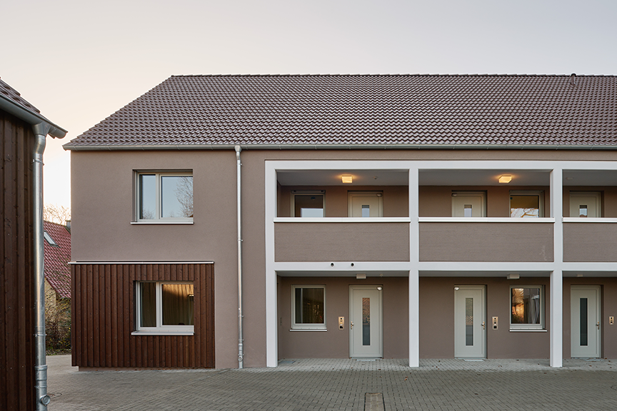 Ansicht 3 Wohnhof Hauptstraße