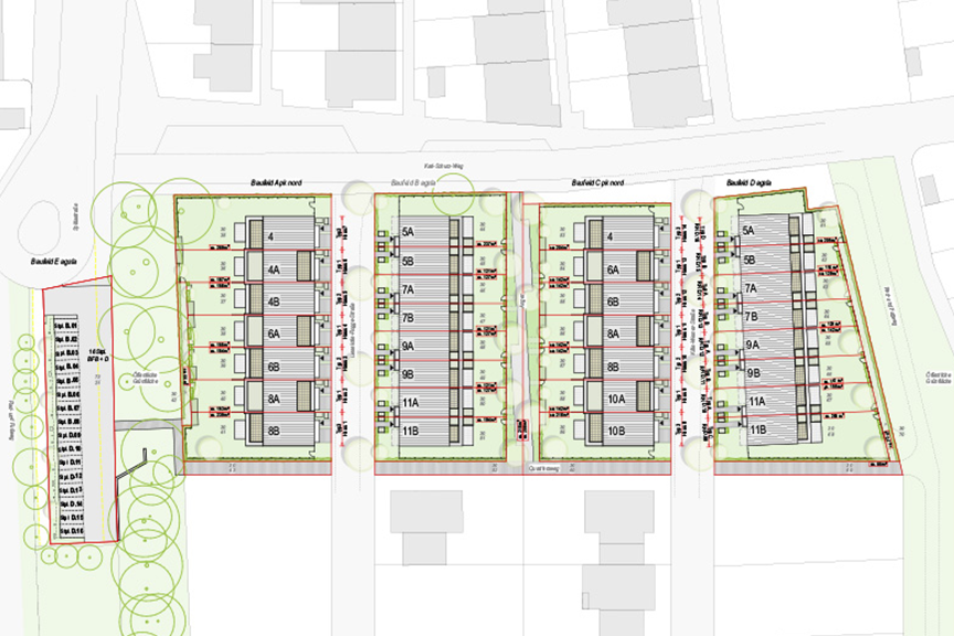 Lageplan Projekt Spittaquartier