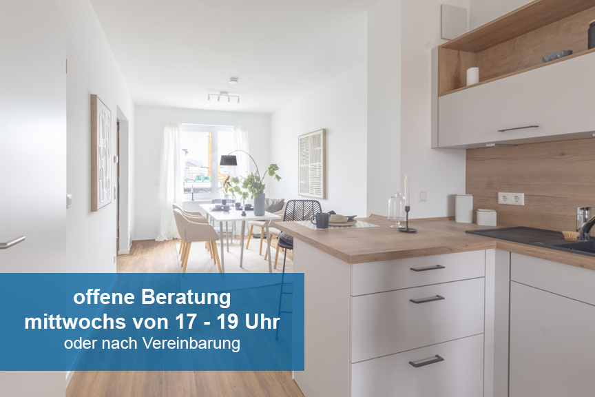 Essbereich mit Küche